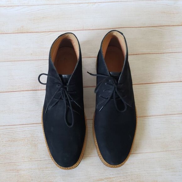 Clarks Atticus Limit Men\'s Black Nubuck Leather Lace Up Chukkas Boots Size 10M main image 11